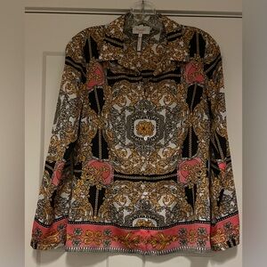 Laundry By Shelli Segal Floral Print Blouse